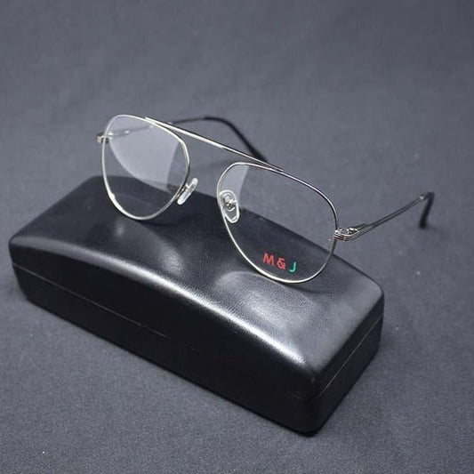 Aviator Glasses Spectacle Metal Frame - 9db2bb-58